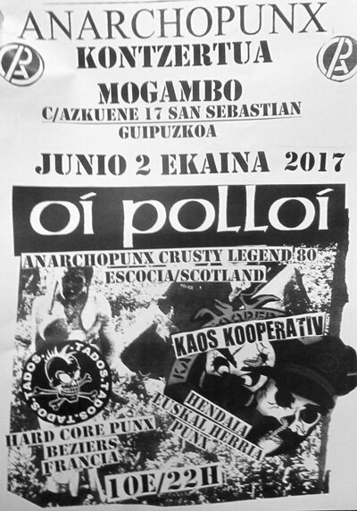 2 JUNIO, OI POLLOI, KAOS KOOPERATIV, TADOS